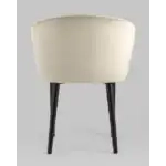 Стул с подлокотниками Шон велюр бежевый УТ000025249 Stool Group (Стул груп)