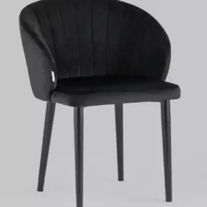 Стул с подлокотниками Шон велюр черный УТ000025250 Stool Group (Стул груп)