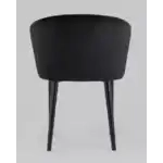 Стул с подлокотниками Шон велюр черный УТ000025250 Stool Group (Стул груп)