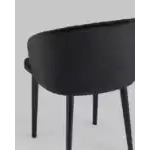 Стул с подлокотниками Шон велюр черный УТ000025250 Stool Group (Стул груп)