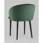 Стул с подлокотниками Шон велюр зелёный УТ000025248 Stool Group (Стул груп)