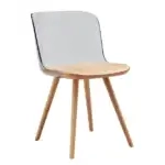 Стул Скиве с прозрачной спинкой УТ000005036 Stool Group (Стул груп)