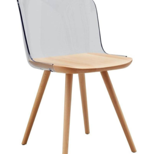 Стул Скиве с прозрачной спинкой УТ000005036 Stool Group (Стул груп)