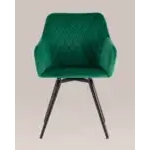 Стул вращающийся Дастин велюр зеленый УТ000036169 Stool Group (Стул груп)
