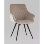 Стул вращающийся Сеул велюр серо-бежевый УТ000035943 Stool Group (Стул груп)