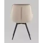 Стул вращающийся Сеул велюр серо-бежевый УТ000035943 Stool Group (Стул груп)