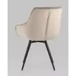 Стул вращающийся Сеул велюр серо-бежевый УТ000035943 Stool Group (Стул груп)