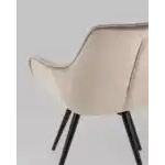 Стул вращающийся Сеул велюр серо-бежевый УТ000035943 Stool Group (Стул груп)