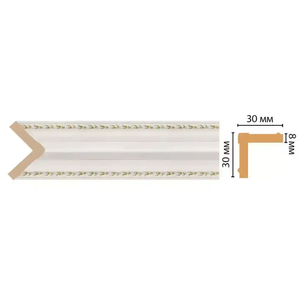 116-54 Угол DECOMASTER ДМ 30*30*2400 мм 116-54 Угол DECOMASTER ДМ 30*30*2400 мм