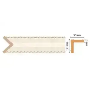 Угол Decomaster 116-6 30*30*2400 ДМ