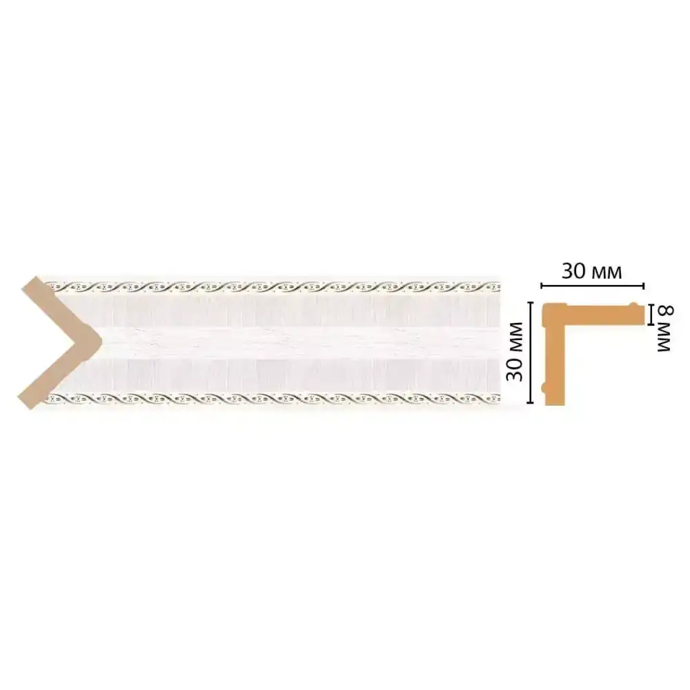 Угол Decomaster 116-7D 30*30*2400 Угол Decomaster 116-7D 30*30*2400