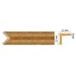 Угол Decomaster 116M-4 22*22*2400
