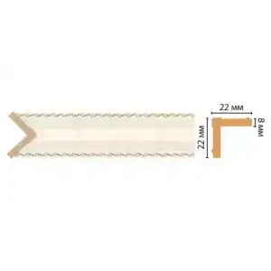 Угол Decomaster 116M-6 ДМ  22*22*2400