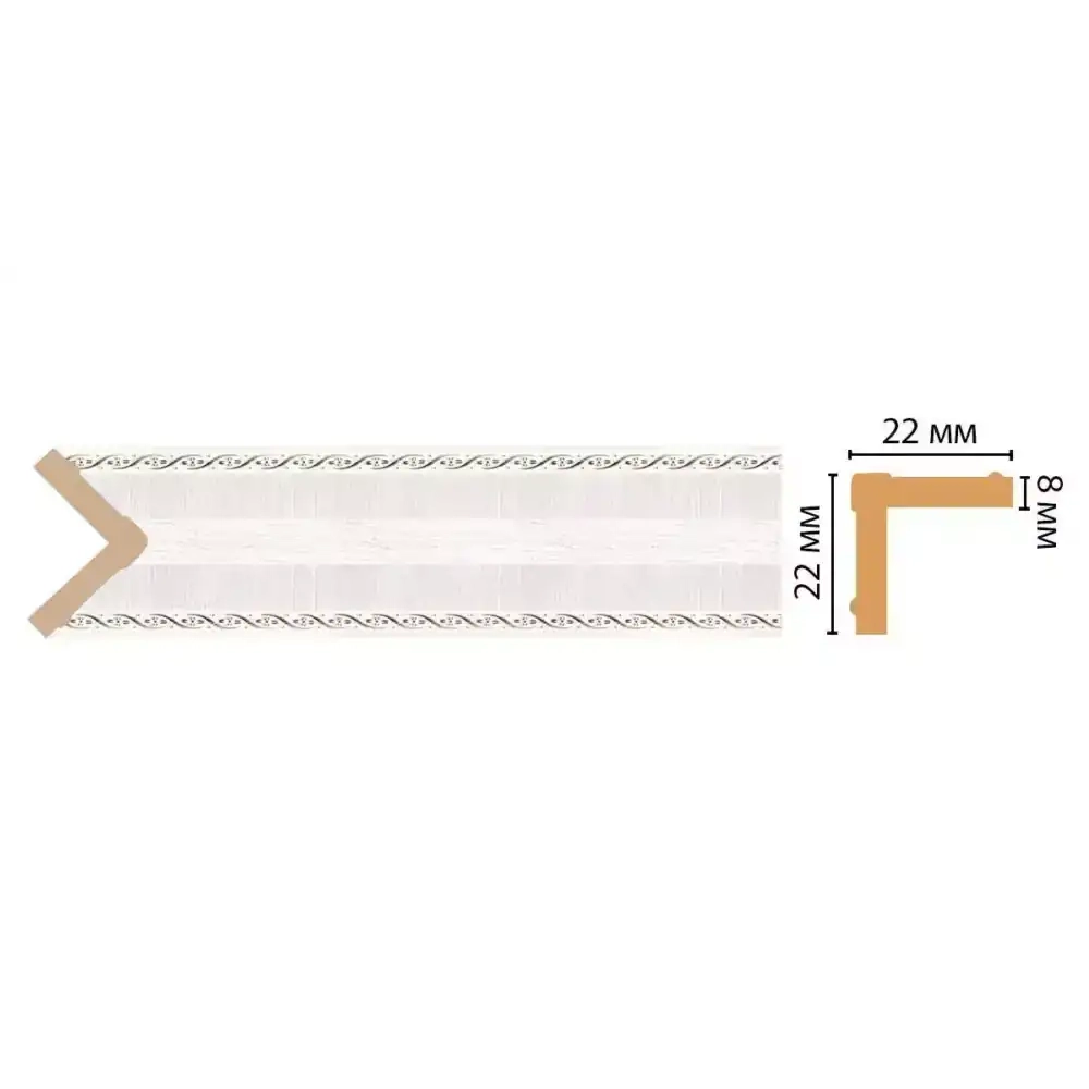 Угол Decomaster 116M-7D 22*22*2400 Угол Decomaster 116M-7D 22*22*2400