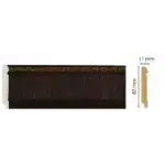 Плинтус напольный Decomaster 144-1 80*11*2400