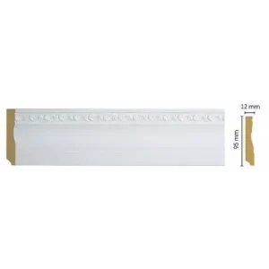 Плинтус напольный 153-115 Decomaster 95*12*2400 мм