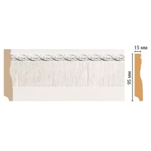 Плинтус напольный Decomaster 153-7D 95*12*2400