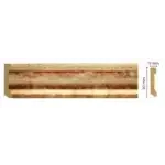 Плинтус напольный 166-127 Decomaster 90*19*2400 мм