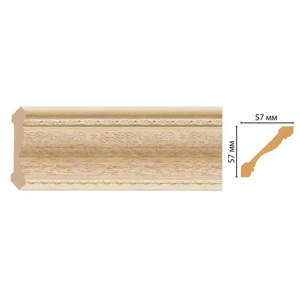 Потолочный карниз Decomaster 179-11 57*57*2400 Потолочный карниз Decomaster 179-11 57*57*2400