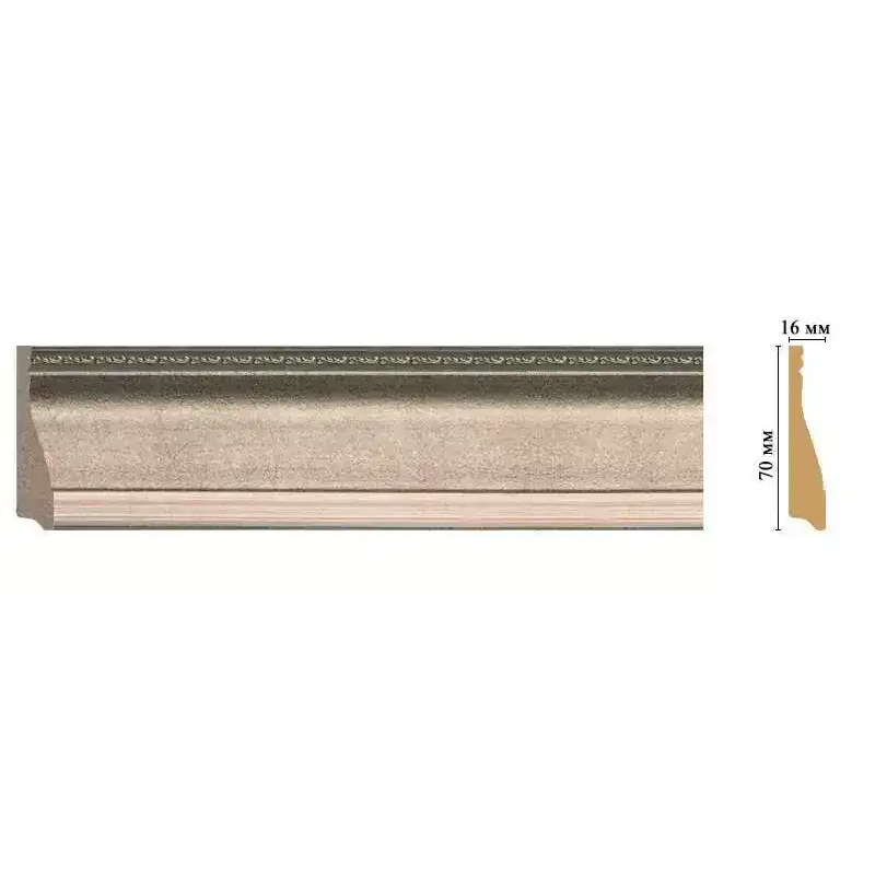 Плинтус напольный Decomaster 193-59 70*16*2400 Плинтус напольный Decomaster 193-59 70*16*2400