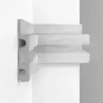 3D панель D302-1634 ДМ  белый кварц DECOMASTER 122*21*2900 мм