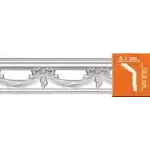 Потолочный плинтус с орнаментом DECOMASTER 95603 105*61*2400