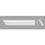 Потолочный плинтус с орнаментом DECOMASTER 95842 35*35*2400