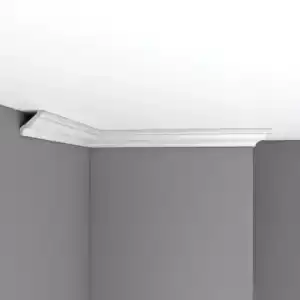 Потолочный плинтус DECOMASTER 96015F гибкий 40*40*2400