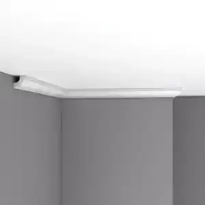 Потолочный плинтус DECOMASTER 96123F гибкий 30*30*2400