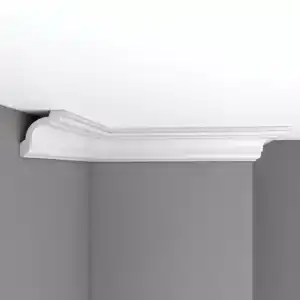 Потолочный плинтус DECOMASTER 96630F гибкий 75*75*2400