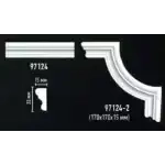 Молдинг гладкий DECOMASTER 97124 33*15*2400