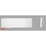 Плинтус напольный A023 DECOMASTER 81*14*2000 мм