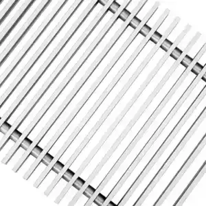 Techno решетка РРА 350-600 Окрашенная алюминиевая по RAL