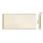 Декоративная панель Decomaster C10-6 100*7*2400