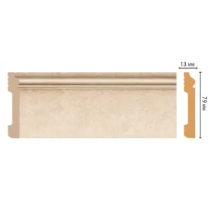Плинтус напольный DECOMASTER D005-18D ДМ  79*13*2400