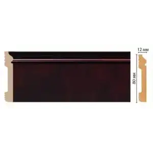 Плинтус напольный D005-62 DECOMASTER  79*13*2400 мм