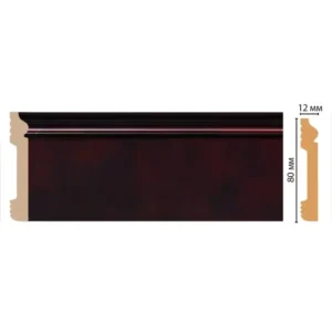 Плинтус напольный D005-62 DECOMASTER  79*13*2400 мм