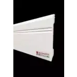 Плинтус D105-115 Decomaster белый матовый 107*12*2400 мм