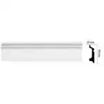 D122 ДМ Плинтус DECOMASTER 78*21*2000 мм