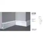 D122 ДМ Плинтус DECOMASTER 78*21*2000 мм