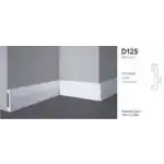 Плинтус напольный D125 ДМ DECOMASTER 70*15*2000мм