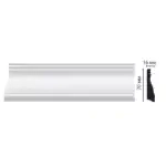 Плинтус напольный DECOMASTER D193A 70*16*2000 мм