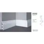 Плинтус напольный DECOMASTER D232 ДМ 100*22*2000 мм