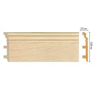 Плинтус напольный DECOMASTER D233-71 120*23*2400 мм