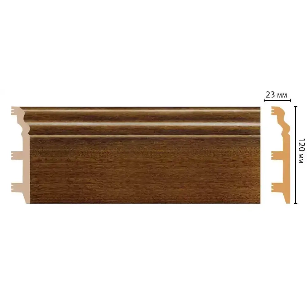 Плинтус напольный DECOMASTER D233-75 120*23*2400 мм Плинтус напольный DECOMASTER D233-75 120*23*2400 мм
