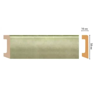 Плинтус напольный DECOMASTER D234-373 58*16*2400 мм