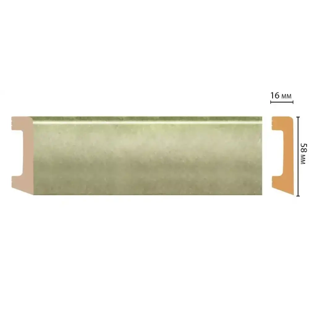 Плинтус напольный DECOMASTER D234-373 58*16*2400 мм Плинтус напольный DECOMASTER D234-373 58*16*2400 мм
