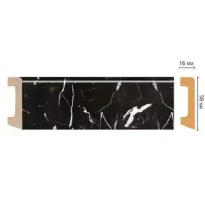 Плинтус напольный DECOMASTER D234-78 58*16*2400 мм