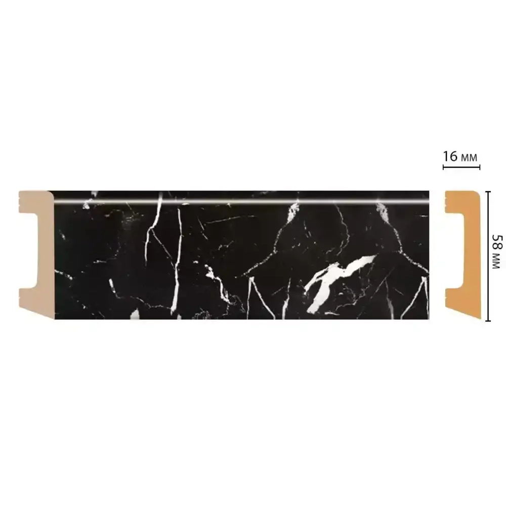 Плинтус напольный DECOMASTER D234-78 58*16*2400 мм Плинтус напольный DECOMASTER D234-78 58*16*2400 мм