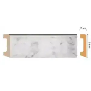 Плинтус напольный DECOMASTER D234-79 ДМ 58*16*2400 мм